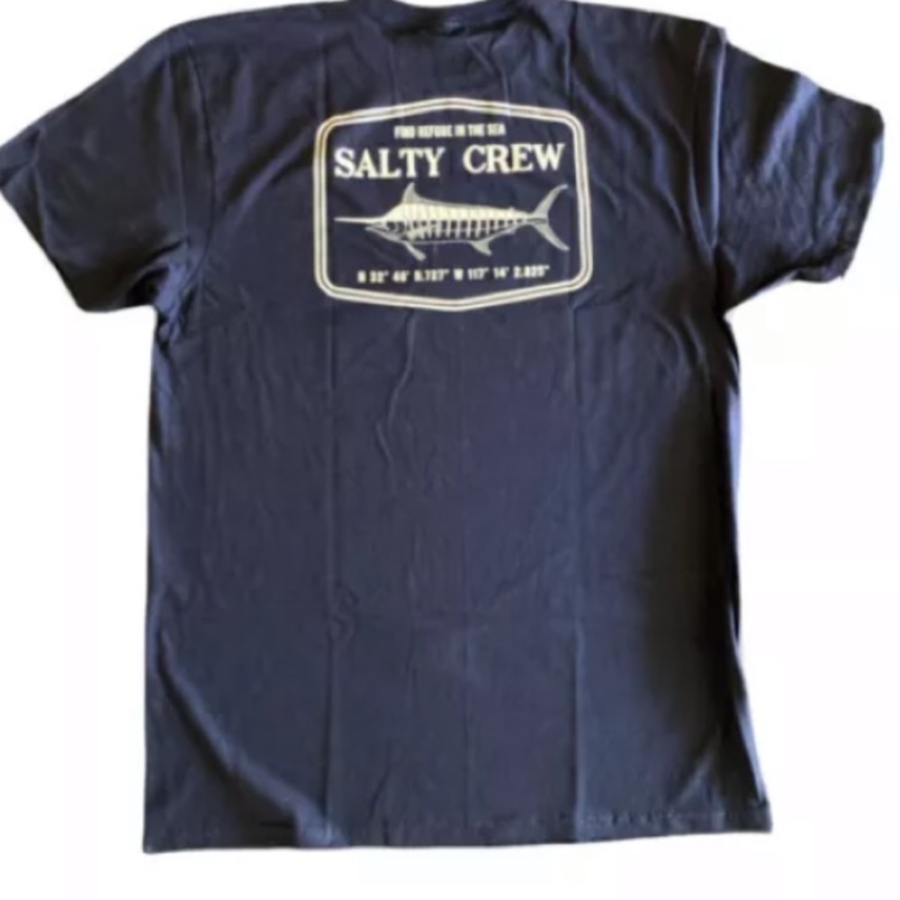 2XL Salty Cew Stealth Standard S/S T-Shirt Navy blue